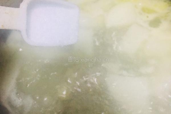 萝卜排骨汤的做法图解9