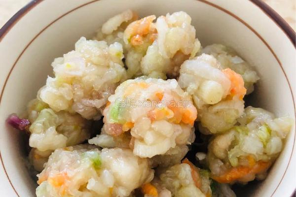 地瓜粉肉丸的做法图解8