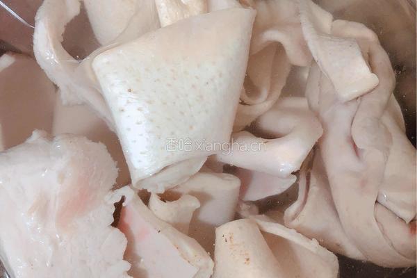 猪皮冻肉的做法图解1