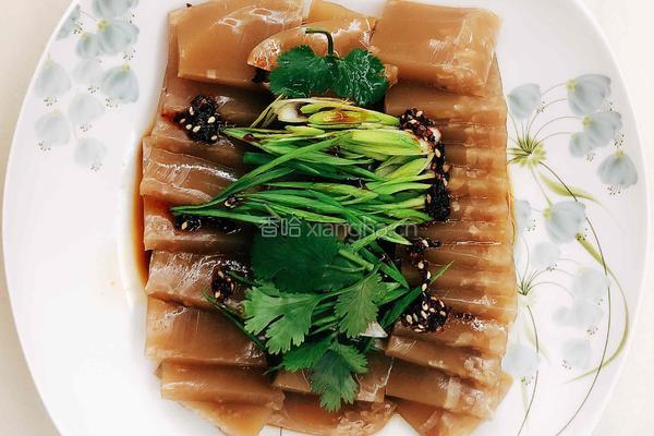 猪皮冻肉