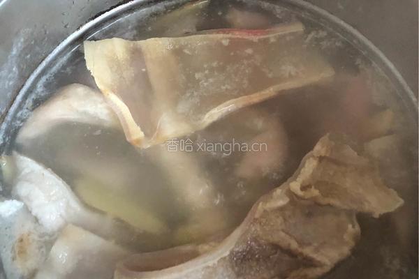 猪皮冻肉的做法图解2