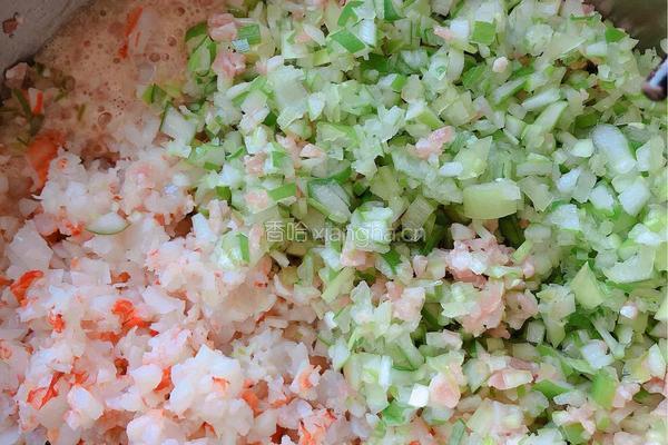 鲜虾猪肉饺的做法图解6