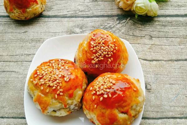 蛋黄酥的做法图解13