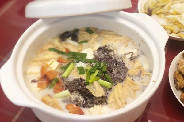 番茄豆腐牛奶杂锦汤的做法图解13