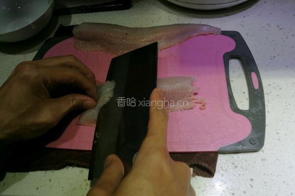 椒麻鱼片的做法图解4