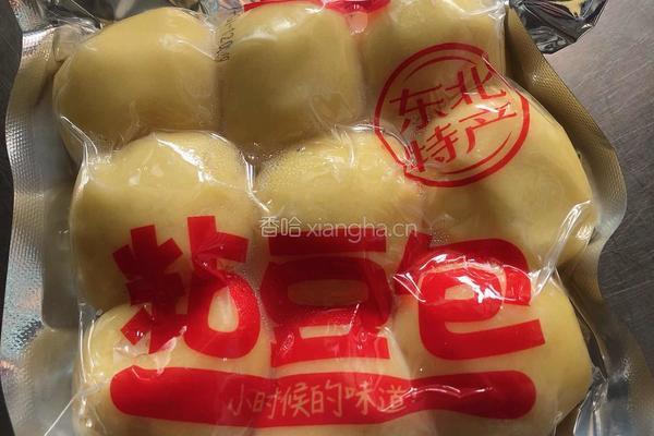 香煎黏豆包的做法图解1