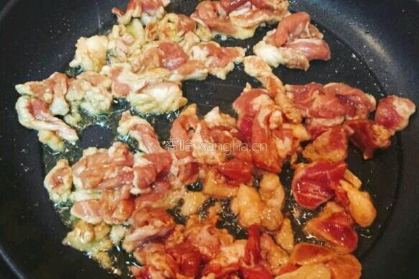 炒大肉的做法图解4