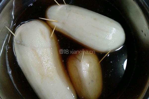 蜜汁糯米莲藕的做法图解4