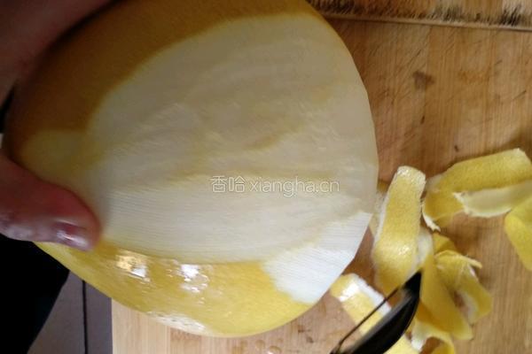 蜂蜜柚子茶的做法图解2
