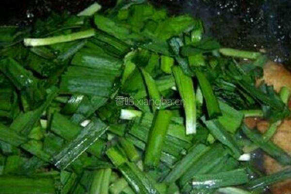 韭菜爆豆干的做法图解6