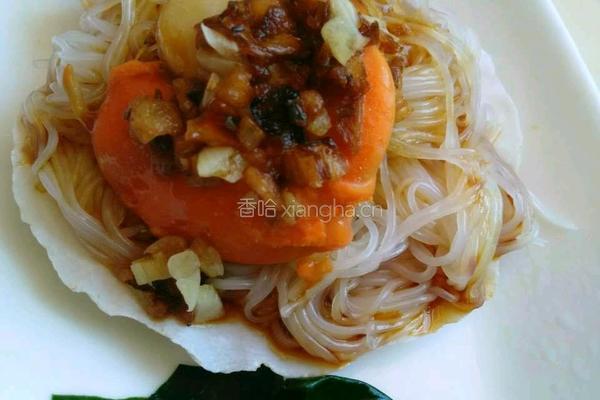 粉丝蒸扇贝的做法图解5