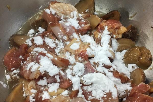 冬菇鲍鱼蒸滑鸡的做法图解8