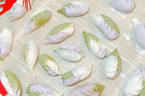 彩色饺子皮水饺的做法图解11
