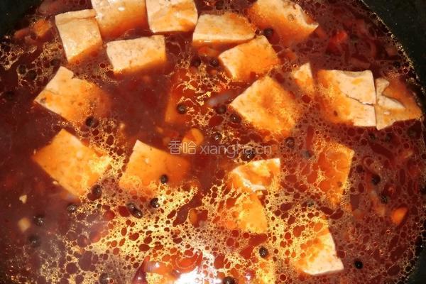 麻婆豆腐的做法图解11