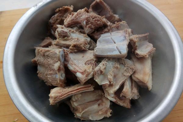 红焖羊排的做法图解3