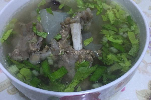 清汤羊肉的做法图解4