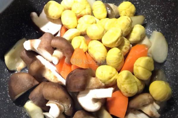 粟子杏鲍菇的做法图解4