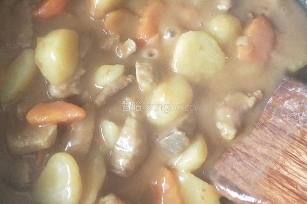 猪肉咖喱饭的做法图解6
