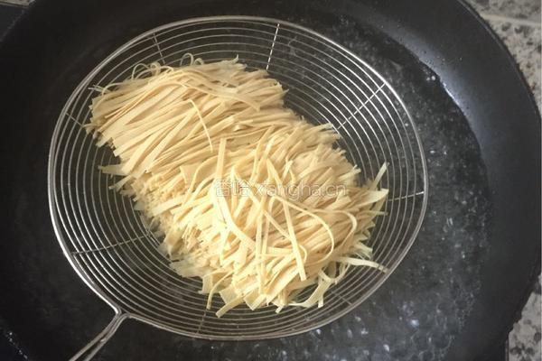 油淋干豆腐的做法图解5