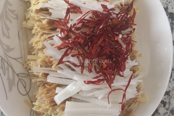 油淋干豆腐的做法图解11