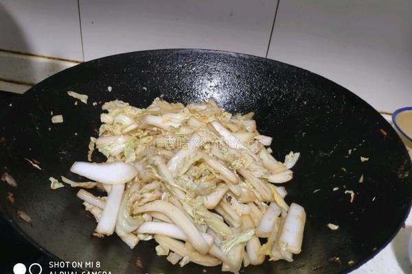 醋溜白菜的做法图解3