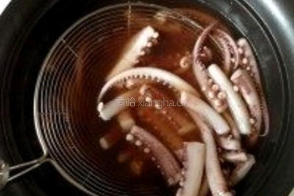 香辣鱿鱼丝的做法图解2