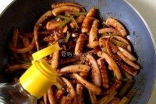 香辣鱿鱼丝的做法图解8