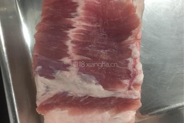 脆皮猪肉卷Roasted crispy pork belly的做法图解2