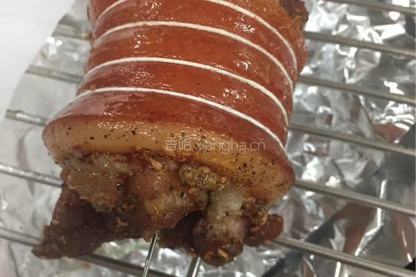 脆皮猪肉卷Roasted crispy pork belly的做法图解13