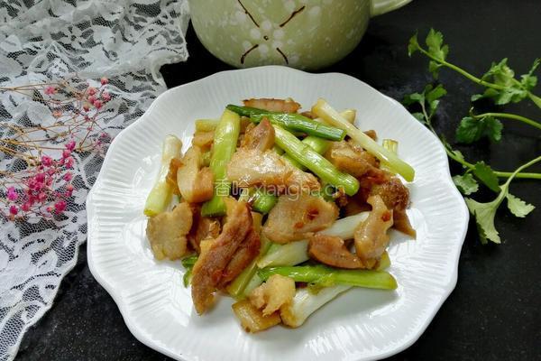 大蒜炒猪头肉的做法图解10