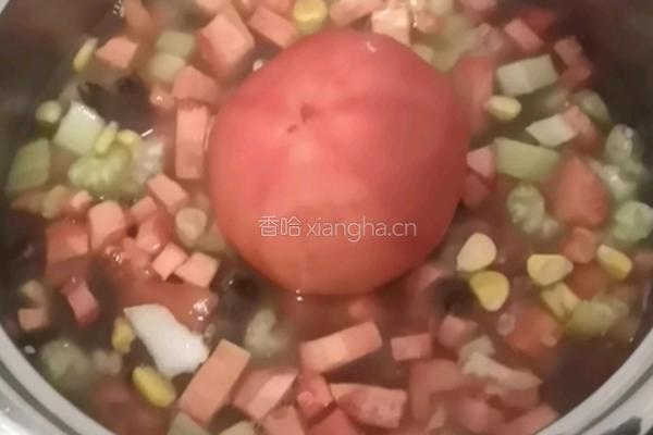 一只番茄饭的做法图解5