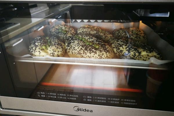 菠萝馅芝麻软欧的做法图解15