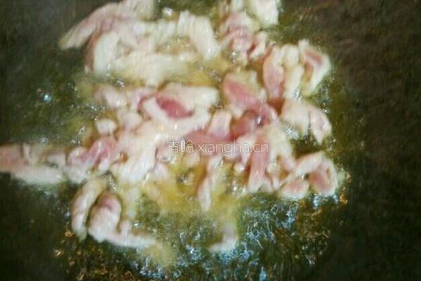 园椒爆肉的做法图解3