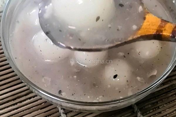 芝麻核桃元宵的做法图解10