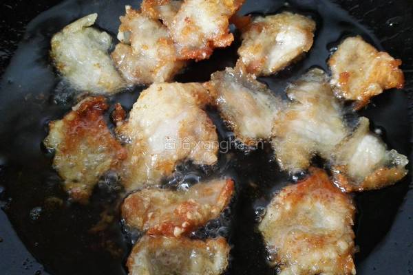 锅包肉的做法图解5