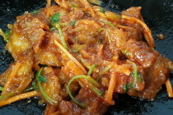 锅包肉的做法图解11