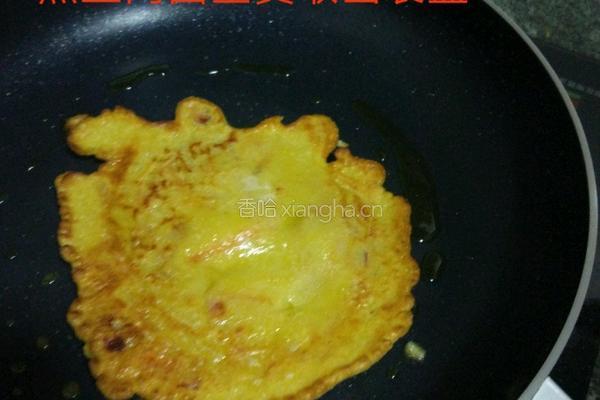 火腿鸡蛋饼的做法图解3
