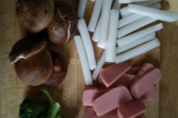 辣白菜汤的做法图解2