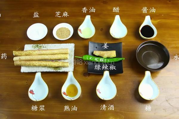 韩式酱山药丝的做法图解1