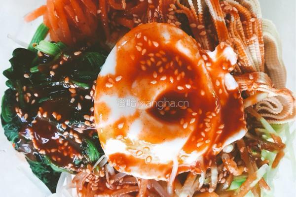 韩式拌饭的做法图解9