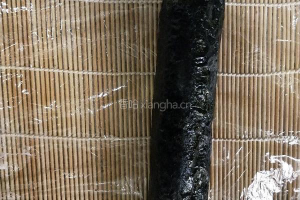 肉松血糯米寿司的做法图解6
