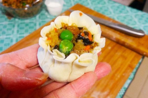 糯米馅儿烧麦的做法图解21
