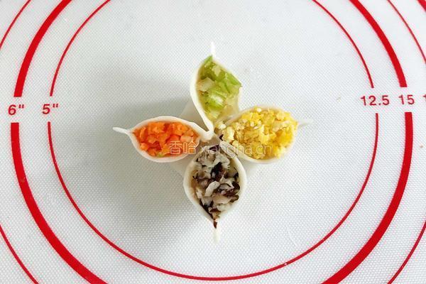 四喜蒸饺的做法图解13
