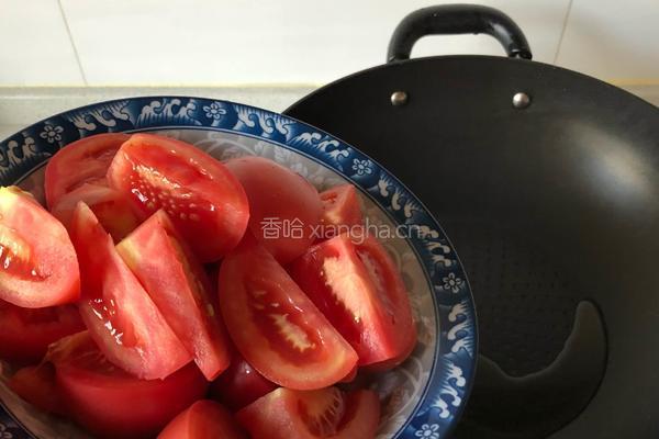 西红柿鸡蛋汤的做法图解2