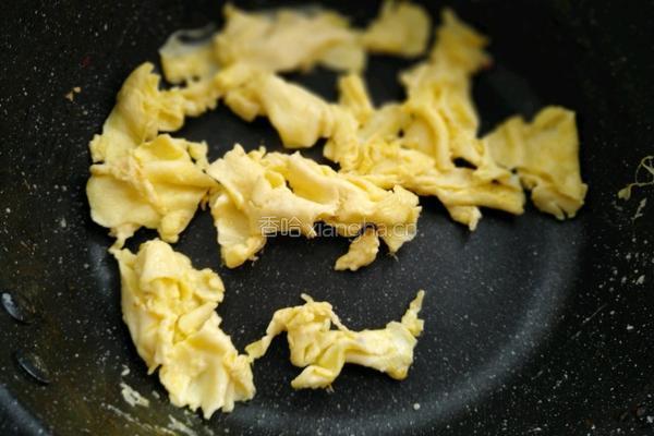 油麦菜炒鸡蛋的做法图解6