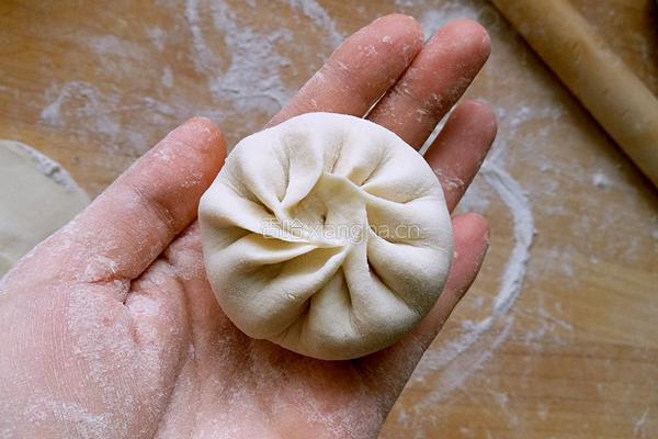 馅饼(猪肉大葱馅)的做法图解9