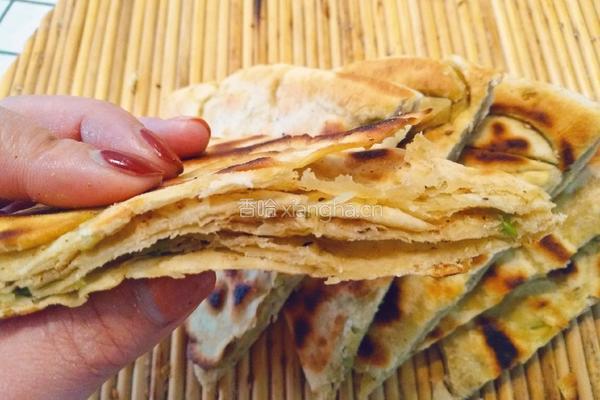 芝麻盐千层饼的做法图解10