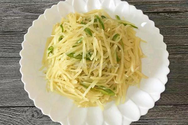 青椒土豆丝的做法图解9