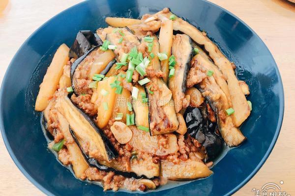 香煎肉末酱烧茄子的做法图解13