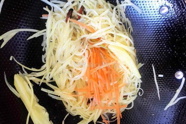 酸辣土豆丝的做法图解7